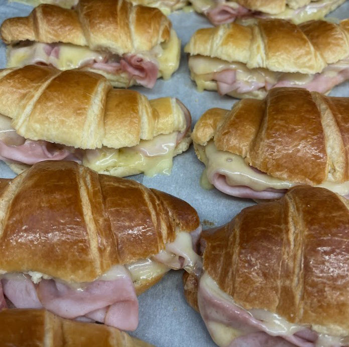 Ham & Cheese Croissant Sandwich Platter