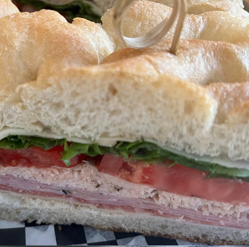 Italian Deli on Focaccia
